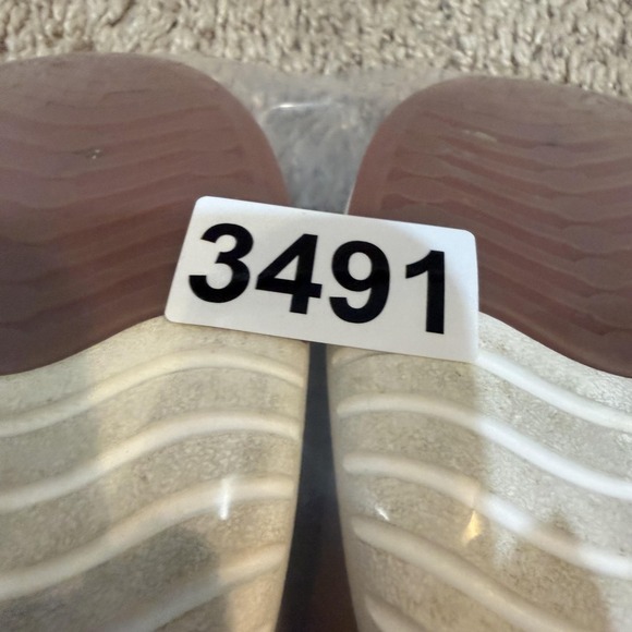 Kizik Lima Shoes Mens Size 5.5 Beige Hands Free Slip On Mesh Walking Sneakers - Picture 8 of 8